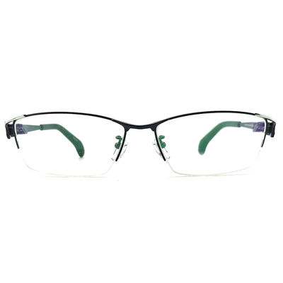 Good price TD041 Rimless Square Eyewear Frames , Executive Optical Beta Titanium Eyewear online