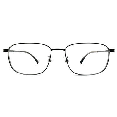 Good price TF3344 Rectangle Titanium Optical Frame Silver Comfortable Eyewear For Better Vision online