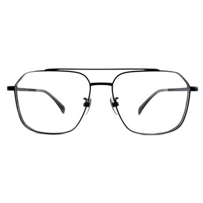 Good price TF3366 Square Titanium Optical Frame Medium Size Unisex Eyewear Accessory online