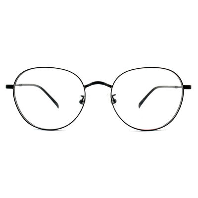 Good price FM2573 Optical Full Rim Round Spectacle Frame , Metal Unisex Eyewear Frames online