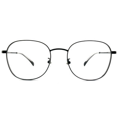 Good price FM2583 Customized Round Metal Eyeglasses Frames Lightweight Durable Stainless Eyewear online