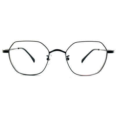 Good price FM2589 Optical Metal Rectangle Eyeglasses Frames Full Rim Customized Unisex online