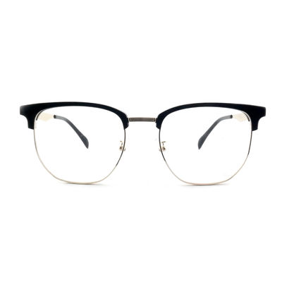Good price FP2715 Unisex Acetate Metal Glasses Full Rim Round Optical Frames Eyewear online