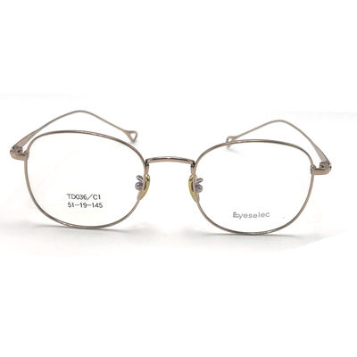 Good price TD036 High quality Titanium Frame with Round Shape online