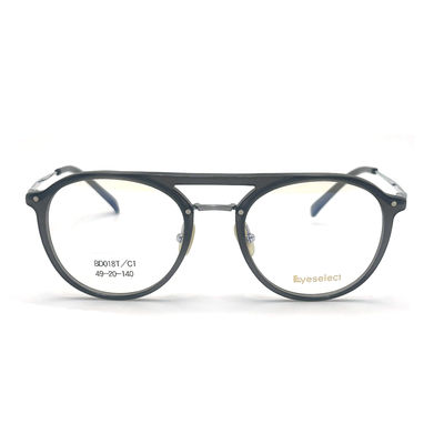 Good price BD018T Customized Acetate Metal Frames in Vintage Style with Customizable Colors online