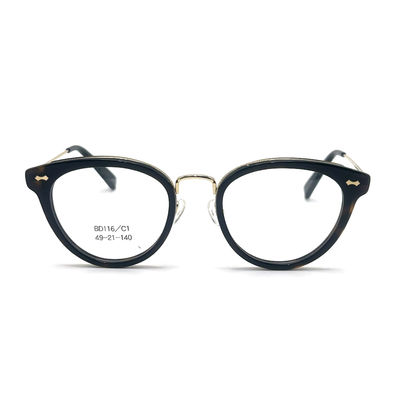Good price BD116 Custom Acetate Metal Frames with Full-frame Design - Various Colors online