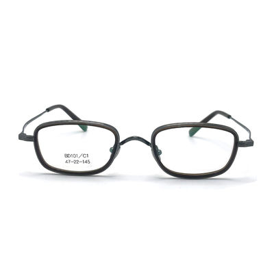 Good price BD101 Customizable Frame Color Acetate Metal Frames - Rectangular Shape online