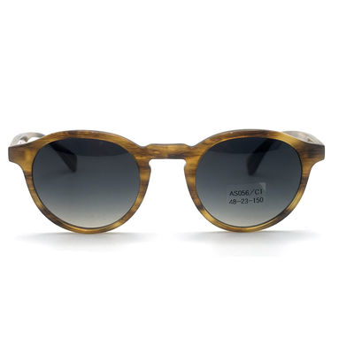Good price AS056 Stylish Acetate Frame Sunglasses with Round Shape online