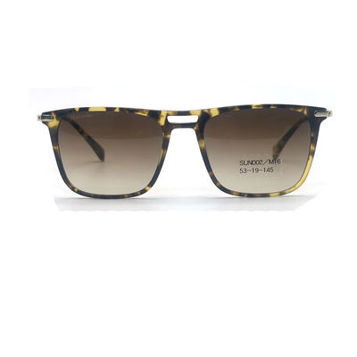 Good price SUN002 Acetate Frame Sunglasses with high elasticity stainless steel temples online