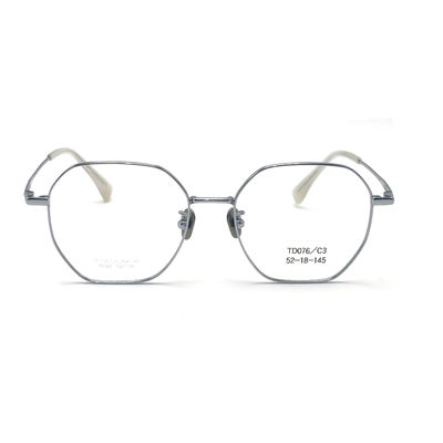 Good price TD076 Square Eye Shape Titanium Frame Elevate Your Business Performance online