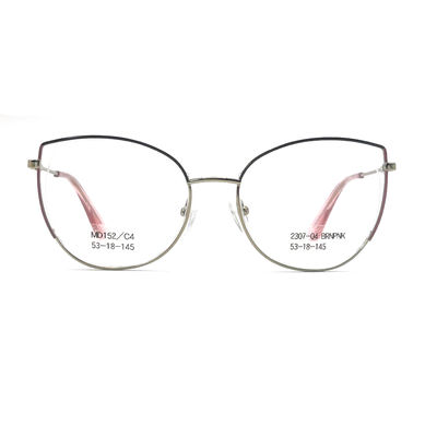Good price MD152 Stainless Steel Metallic Optical Frames for Women s Preference online