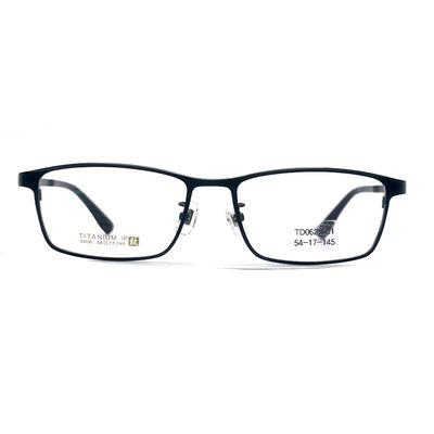 Good price TD062 Medium Size Titanium Frame with Contemporary Semi-rimless Eyeshape online