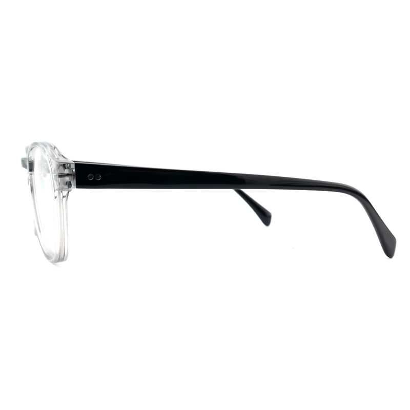FP2616 Trendy Acetate Optical Frame Unisex Full Rim Round Customized Color