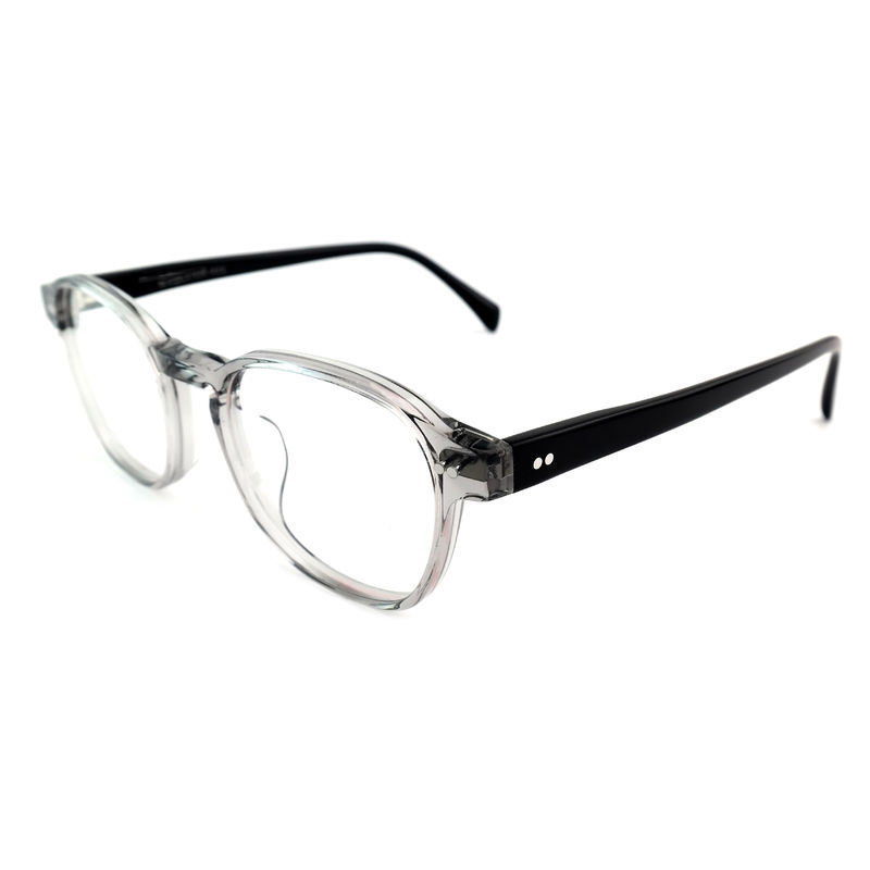 FP2616 Trendy Acetate Optical Frame Unisex Full Rim Round Customized Color