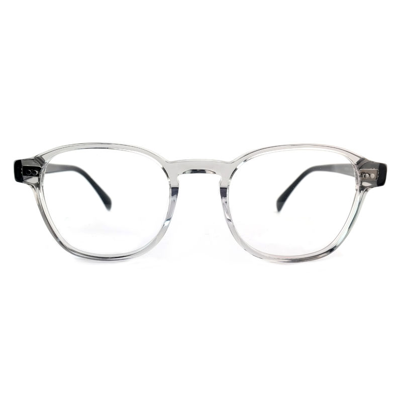 FP2616 Trendy Acetate Optical Frame Unisex Full Rim Round Customized Color