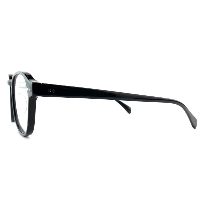 FP2616 Trendy Acetate Optical Frame Unisex Full Rim Round Customized Color