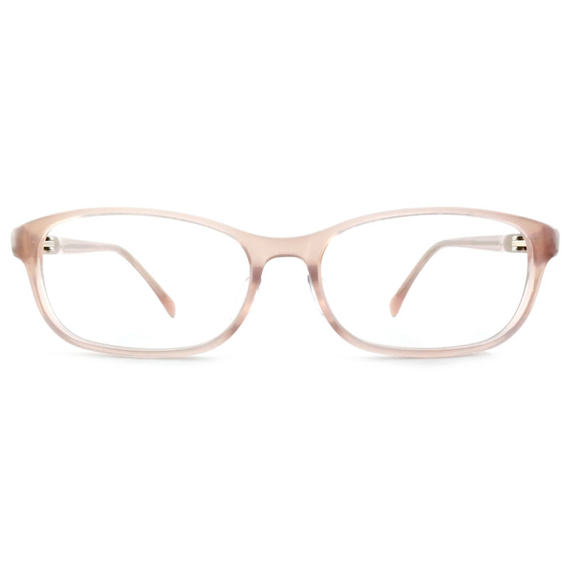 FP2619 Stylish Acetate Optical Frame Full Rim Decoration Rectangle For Eyeglasses