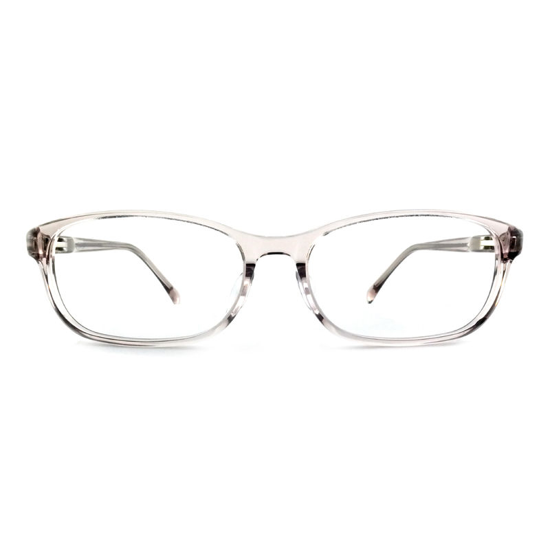FP2619 Stylish Acetate Optical Frame Full Rim Decoration Rectangle For Eyeglasses