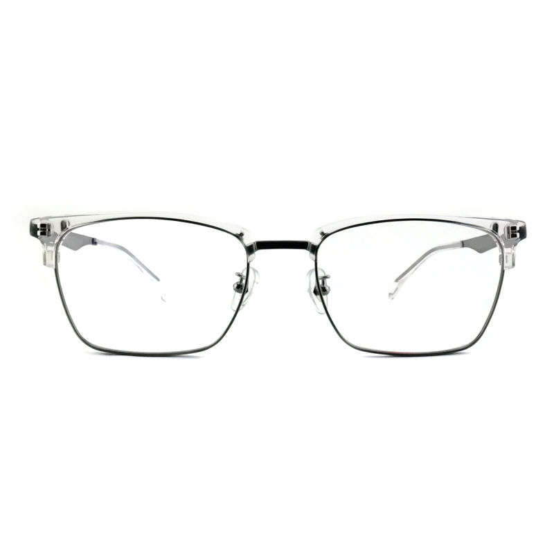 FP2648 Classic Acetate Metal Glasses Vintage Square Unisex Frames Eyewear