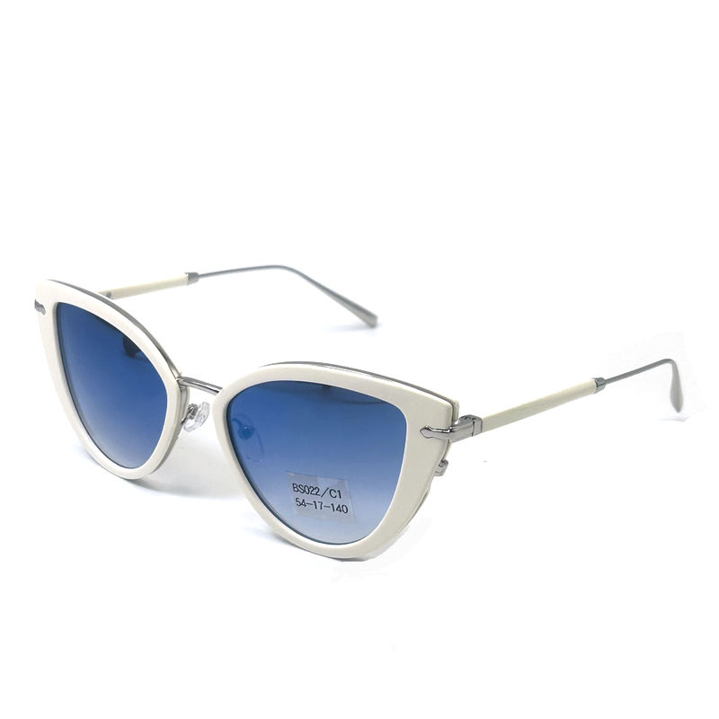 Premium Acetate Metal Sunglasses Fashion Sunglasses Butterfly Eyeshape-model BS022 ,OEM & ODM FEyeglasses Factory