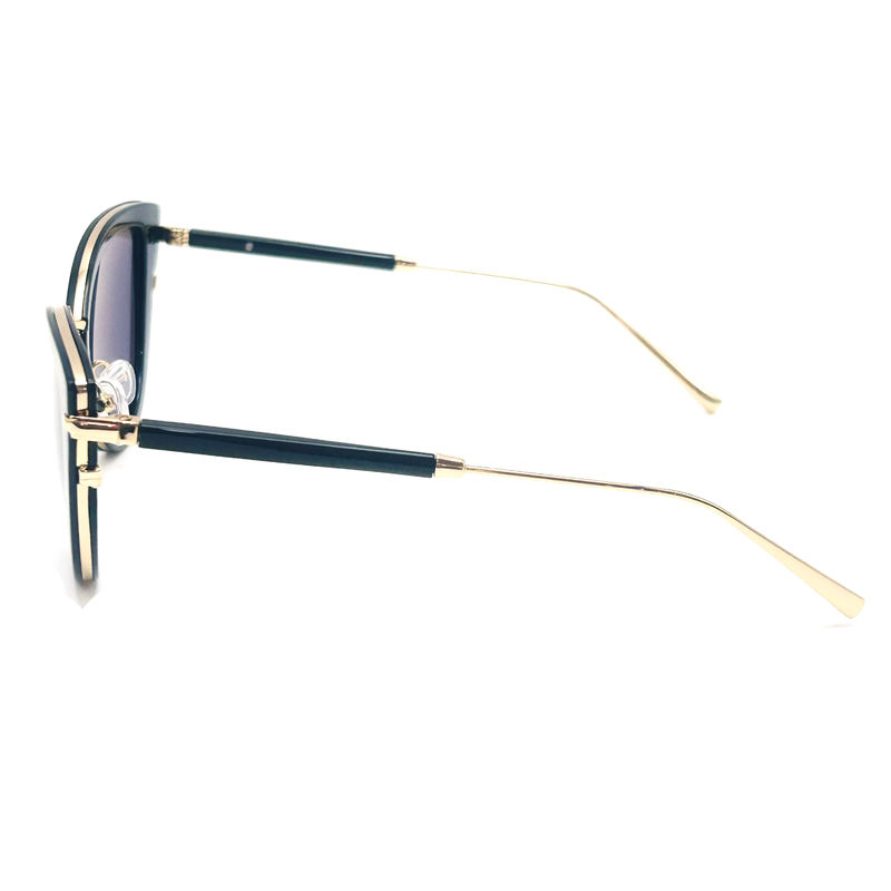 Premium Acetate Metal Sunglasses Fashion Sunglasses Butterfly Eyeshape-model BS022 ,OEM & ODM FEyeglasses Factory