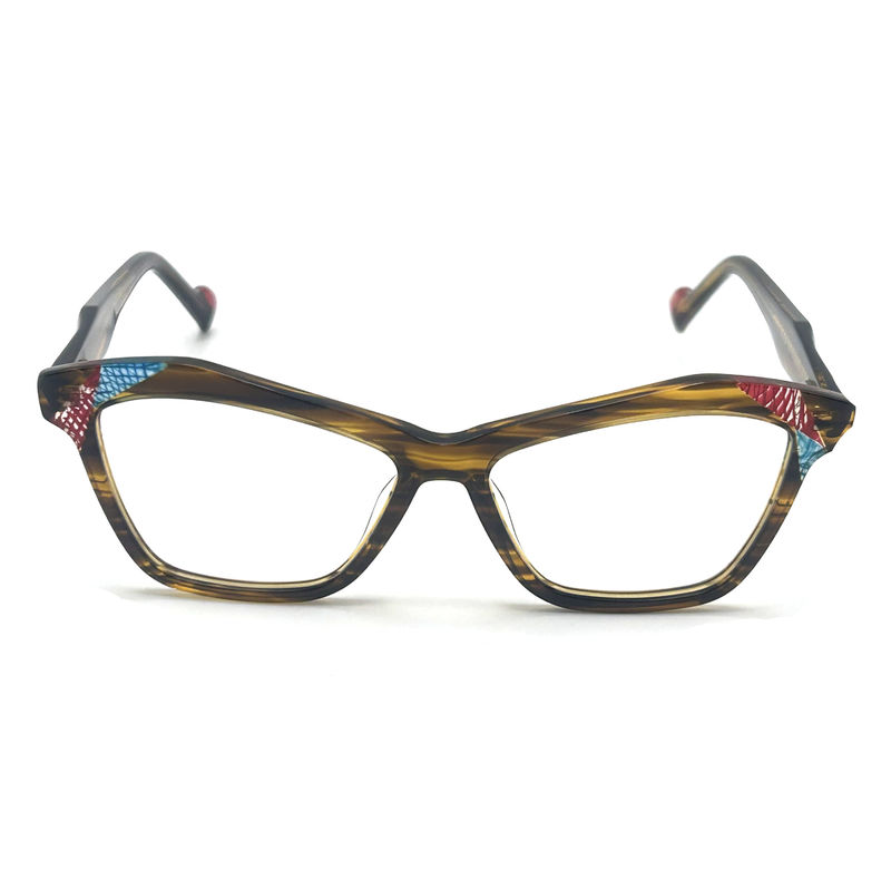 AD185 Stylish Acetate Optical Frame for All-Day Comfort Optical Glasses Eyewear