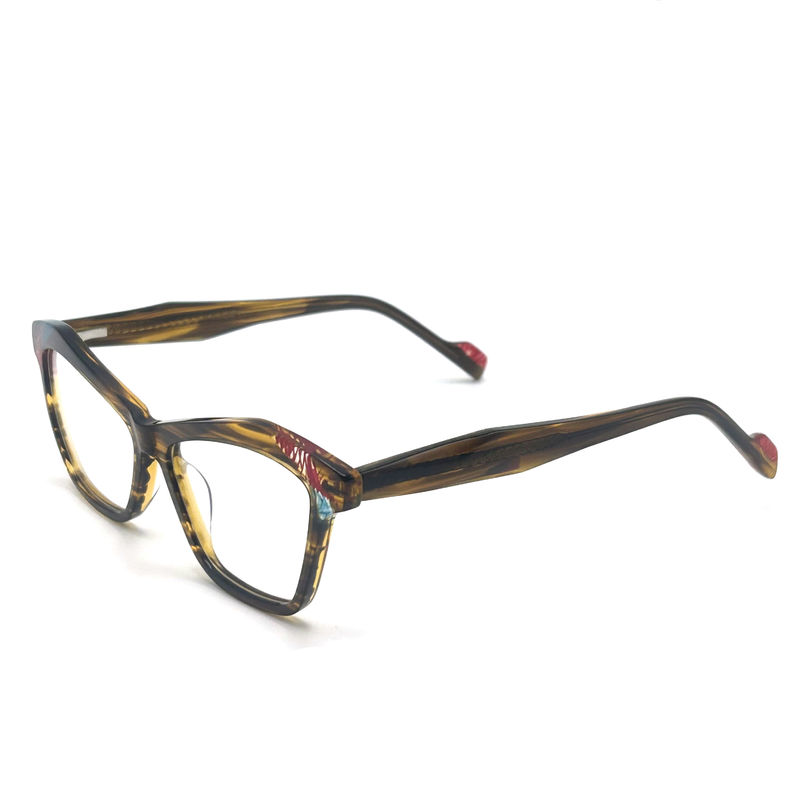 AD185 Stylish Acetate Optical Frame for All-Day Comfort Optical Glasses Eyewear