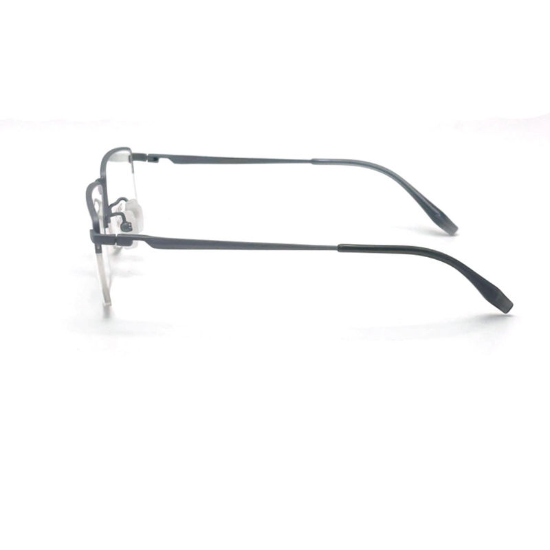 TD038  Semi-rimless Titanium Frame for Men - Perfect Balance of Style and Function