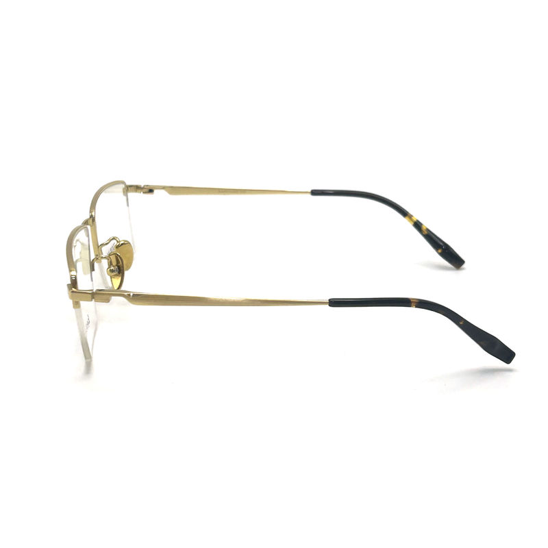 TD038  Semi-rimless Titanium Frame for Men - Perfect Balance of Style and Function