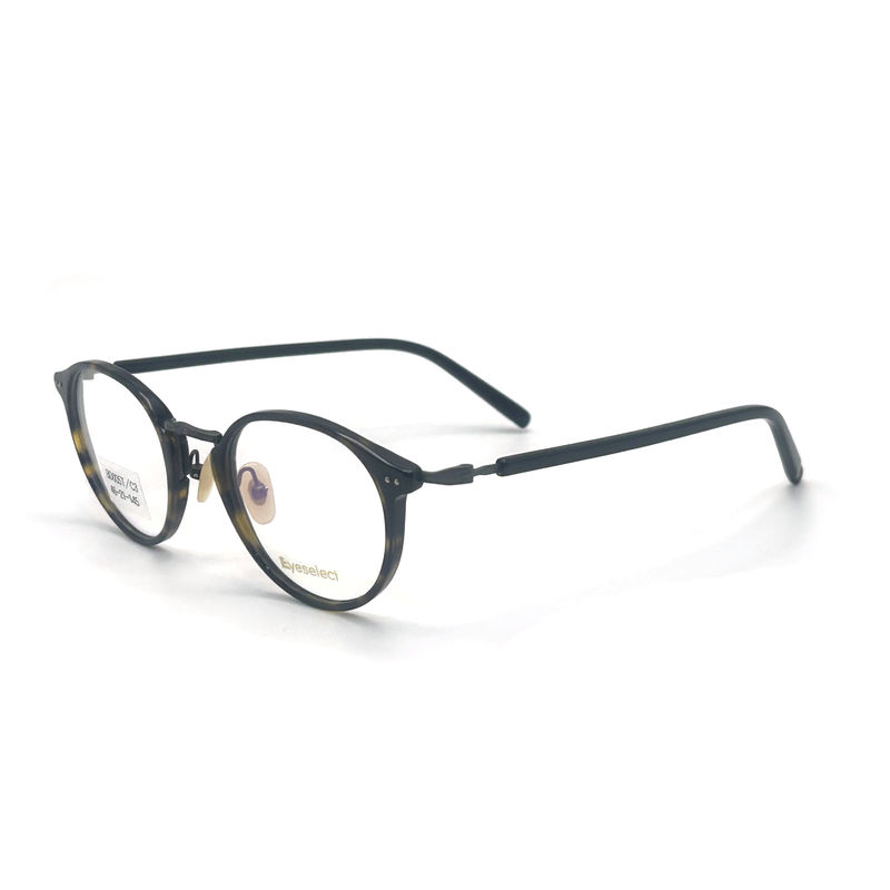 BD004T Vintage Style Acetate Metal Frames for Men - Fashionable Eyewear