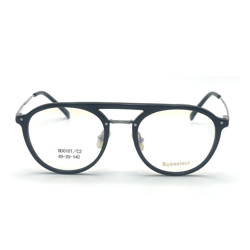 BD018T Customized Acetate Metal Frames in Vintage Style with Customizable Colors