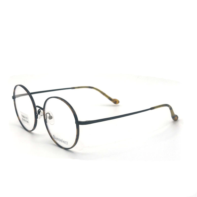 TD054 Round Titanium Frame with Adjustable Nose Pads Size 52-19-145