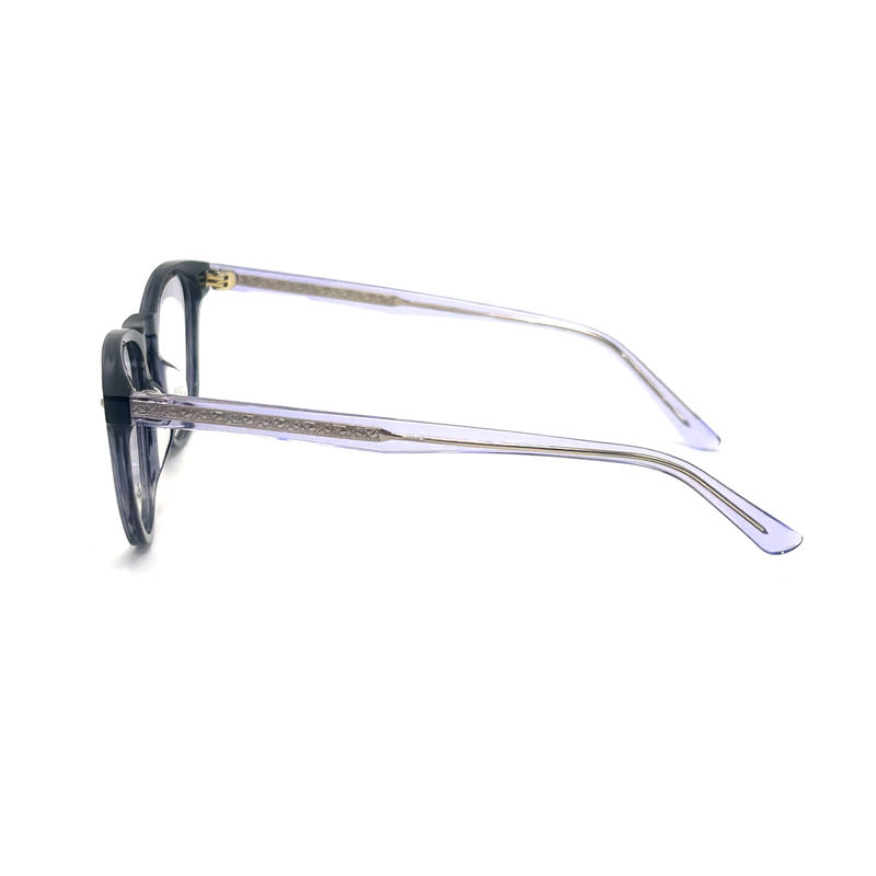 AD015 Round Acetate Optical Frame with Customized Features for Fashion Forward Looks