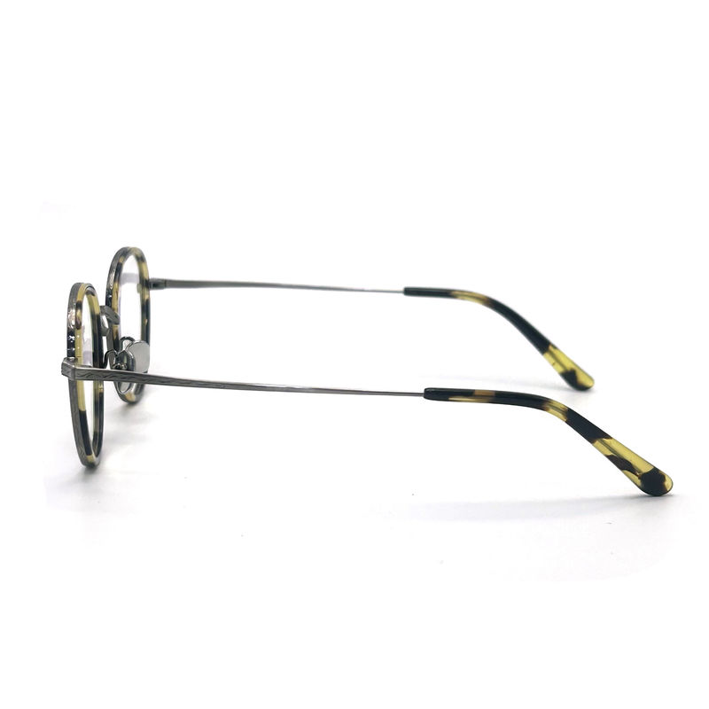 BD104 Vintage-Full-frame Acetate metal frames - Style Fashion Frame