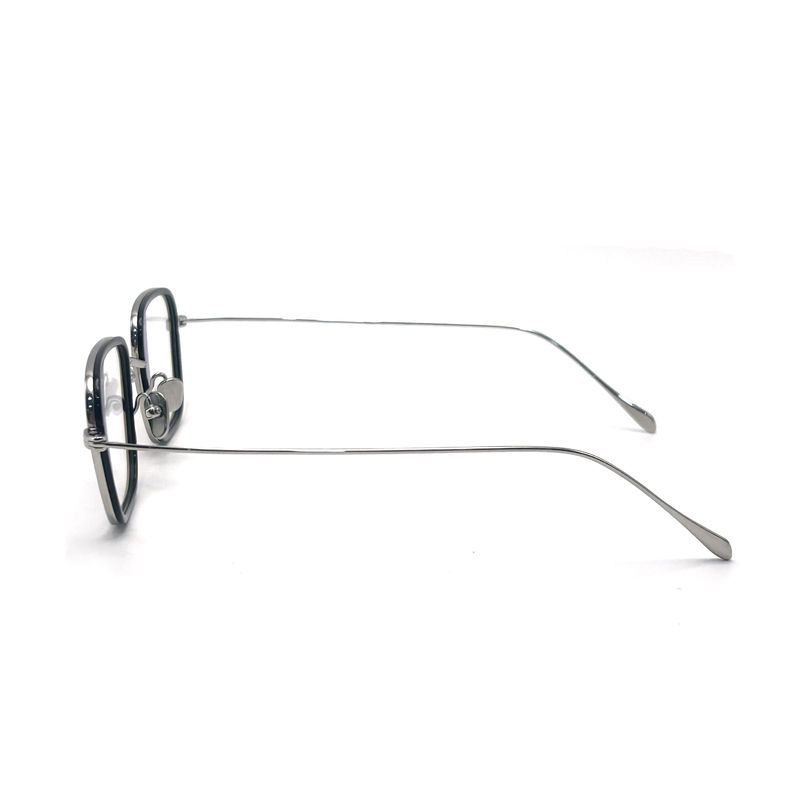 BD103 Custom Frame Color Square Acetate Metal Frames - Premium Quality