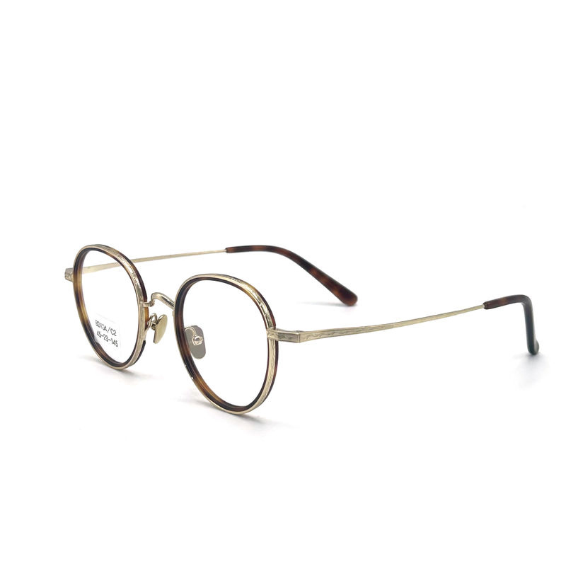 BD104 Vintage-Full-frame Acetate metal frames - Style Fashion Frame