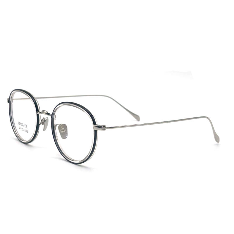 BD100 Fashionable Acetate Metal Frames with Customizable Colors for Business Buyers