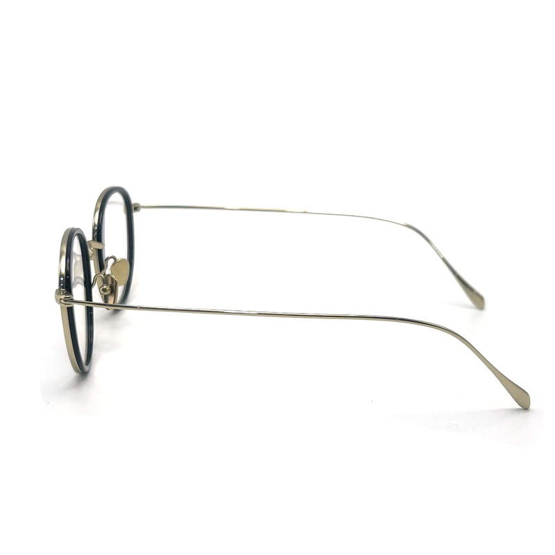 BD100 Fashionable Acetate Metal Frames with Customizable Colors for Business Buyers