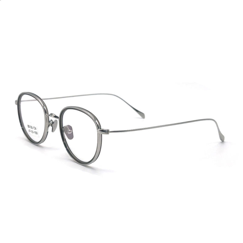 BD100 Fashionable Acetate Metal Frames with Customizable Colors for Business Buyers