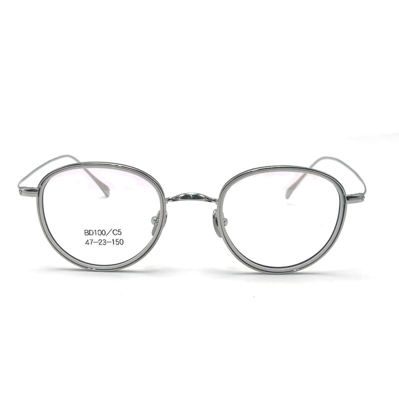 BD100 Fashionable Acetate Metal Frames with Customizable Colors for Business Buyers