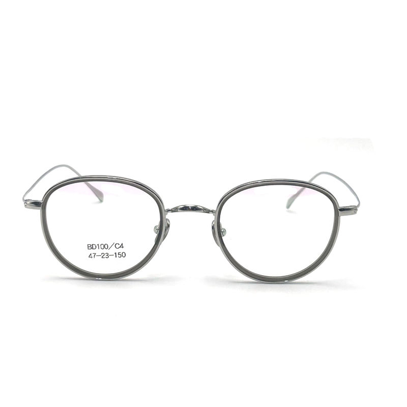 BD100 Fashionable Acetate Metal Frames with Customizable Colors for Business Buyers
