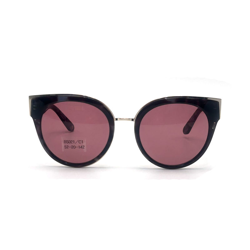 BS021 Acetate Metal Spectacles Available in Customized Frame Color