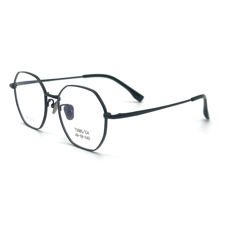 TD085 High-Performance Titanium Frame for Unisex Round Eye Shape The Ultimate Choice
