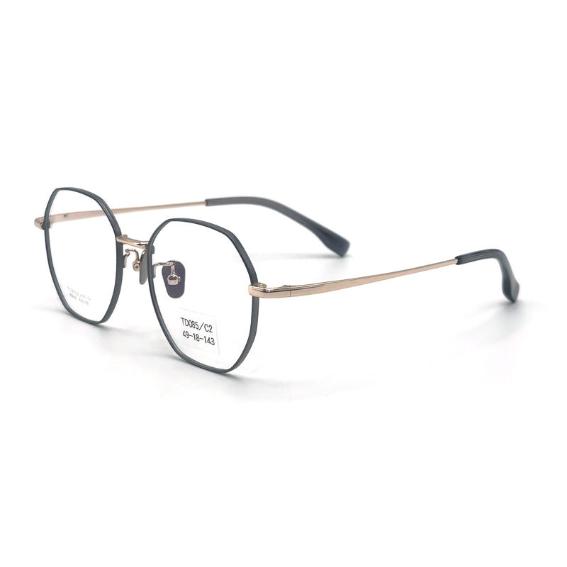 TD085 High-Performance Titanium Frame for Unisex Round Eye Shape The Ultimate Choice