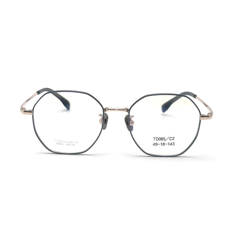 TD085 High-Performance Titanium Frame for Unisex Round Eye Shape The Ultimate Choice