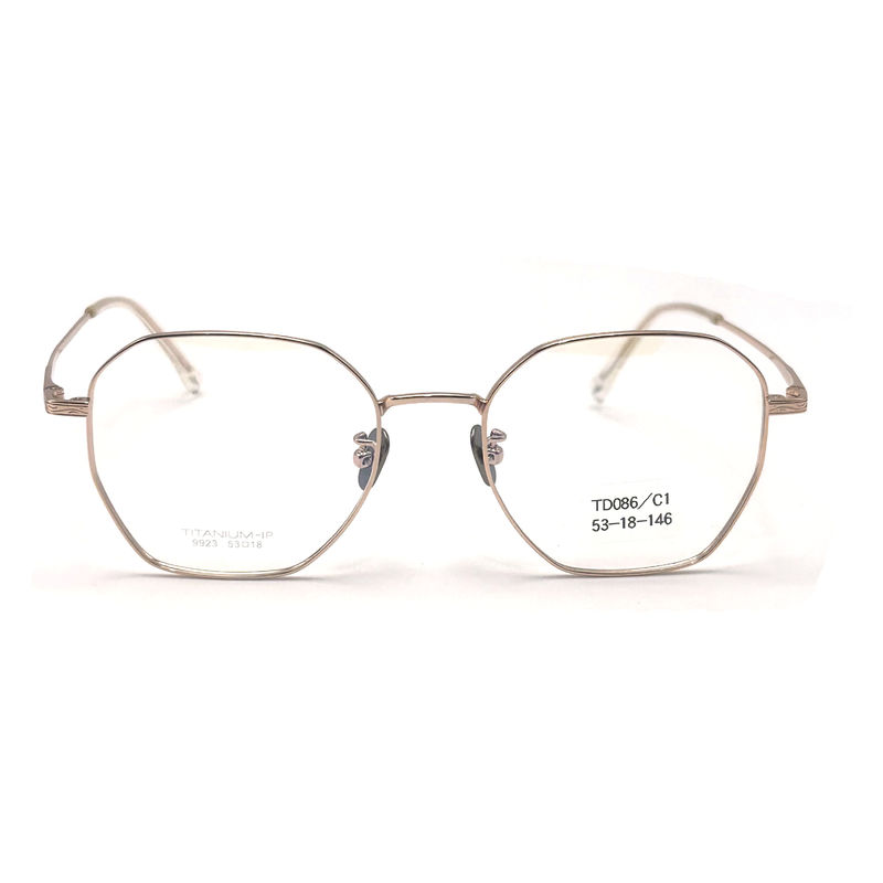 TD086 Titanium Optical Frames with Anti-Reflective Coating and Flexible Hinges - Perfect for Daily Use