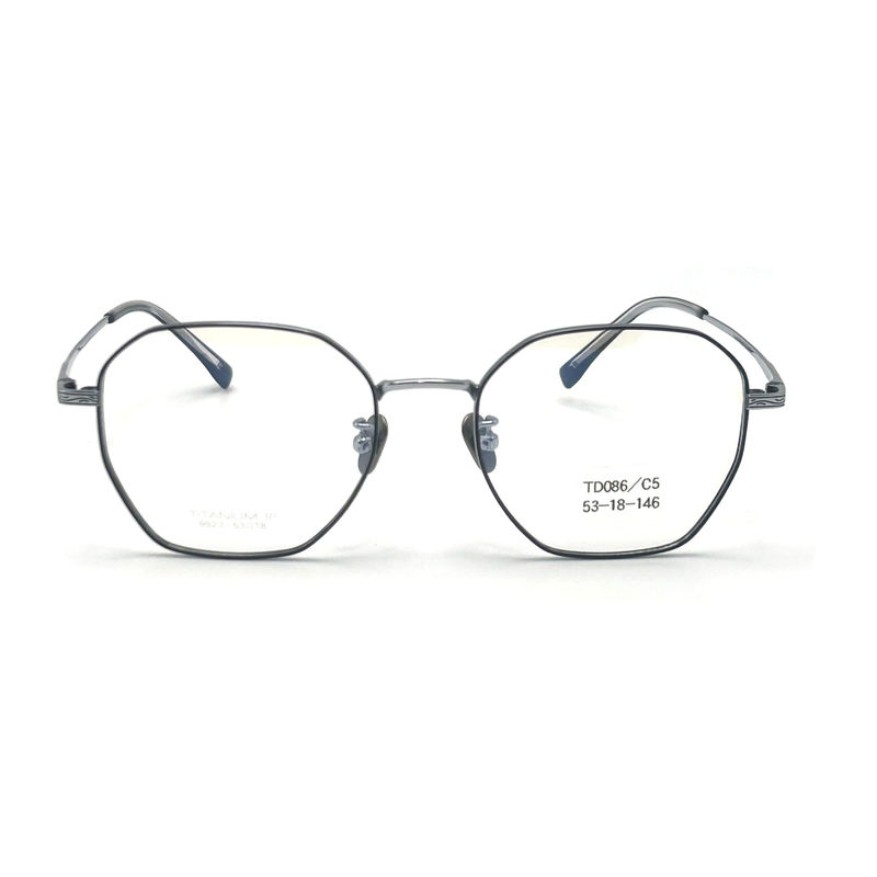 TD086 Titanium Optical Frames with Anti-Reflective Coating and Flexible Hinges - Perfect for Daily Use