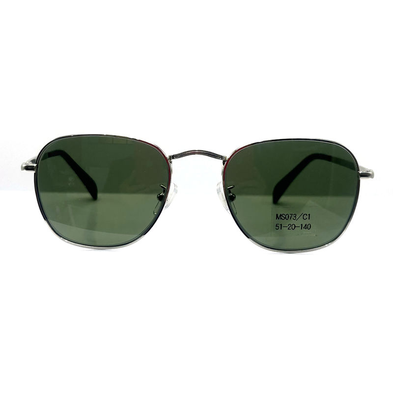 MS073 Vintage Metal Frame Sunglasses with Reflective Coating