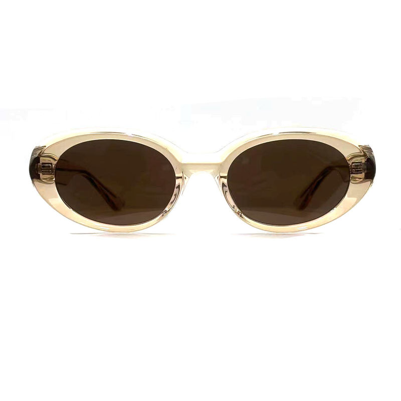 Acetate Frame Sunglasses Fashionable Oval Eye Shape and Classic Frame Style-model AS075,Sunglasses Manufactory OEM/ODM