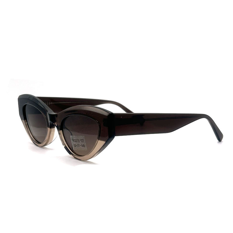 AS073 Acetate Frame Sunglasses for Women with CR 39 Lens Material and Elegant Style